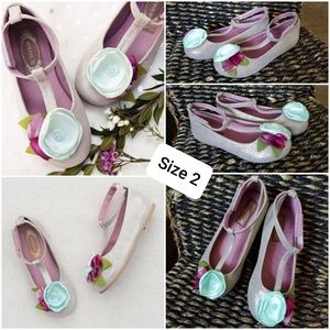 JOYFOLIE Maya Mary Jane in Almond. Size 2